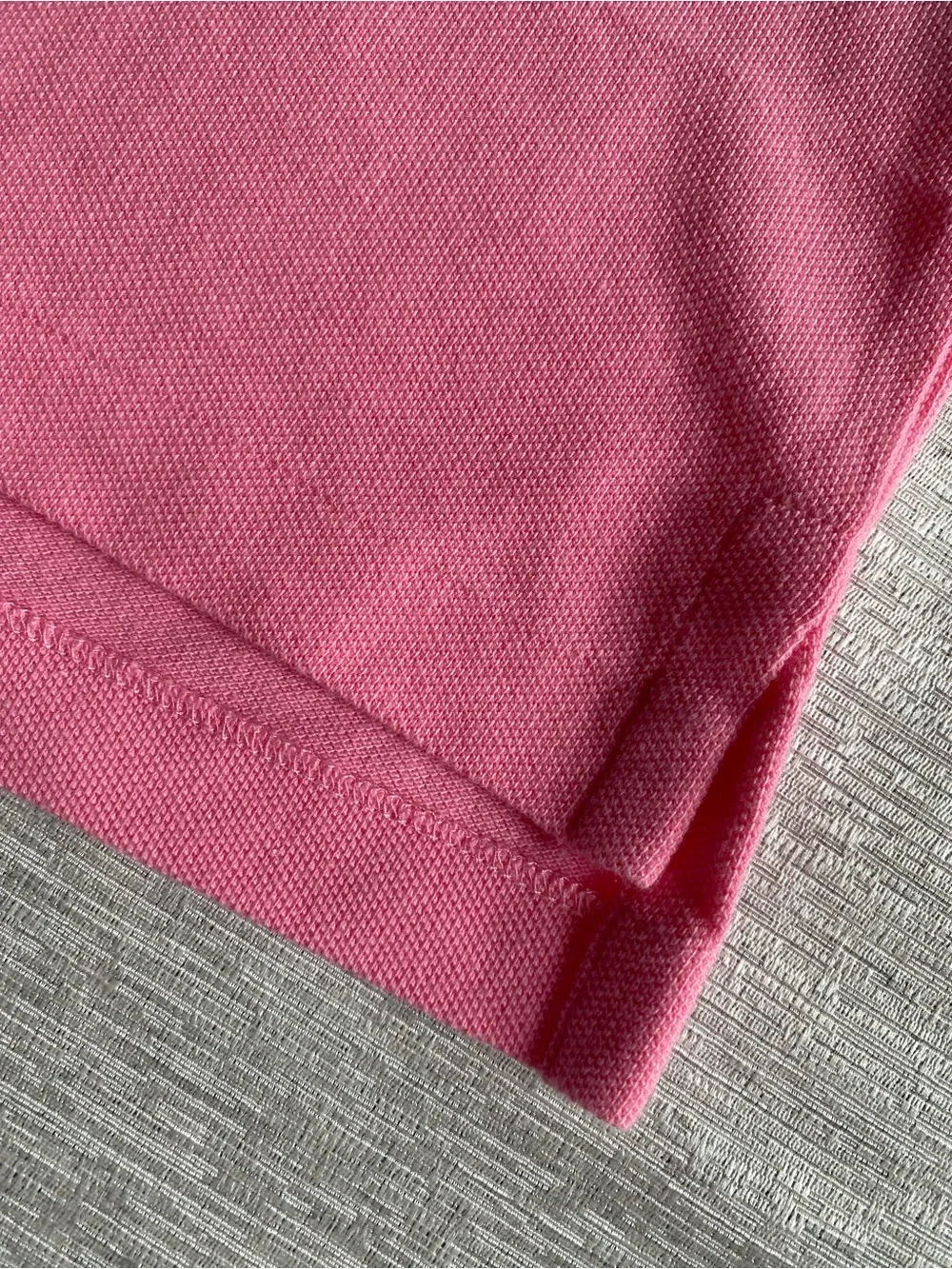 Polo Ralph Lauren Men's L Pink Slim Fit Cotton Polo Shirt NWT Navy Pony